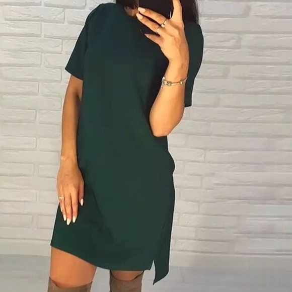 Dresses & Skirts - 🌹 HOST PICK 👑TRENDY T-SHIRT DRESS 🌹